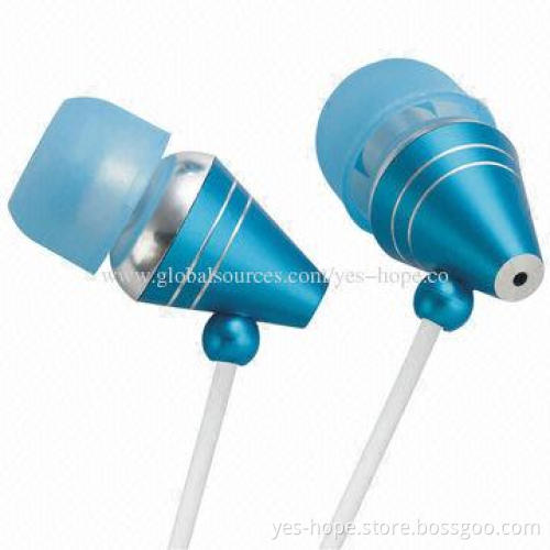 Factory price colorful zipper wired earphone